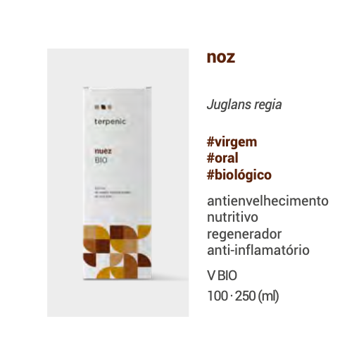 Óleo vegetal Noz (Juglans regia) | uso oral e cosmético V