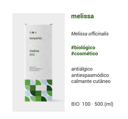 Hidrolato Melissa Melissa officinalis 🌿 bio | oral e cosmético