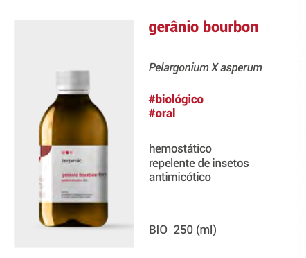 Hidrolato Gerânio Bourbon 🌿 bio | oral e cosmético