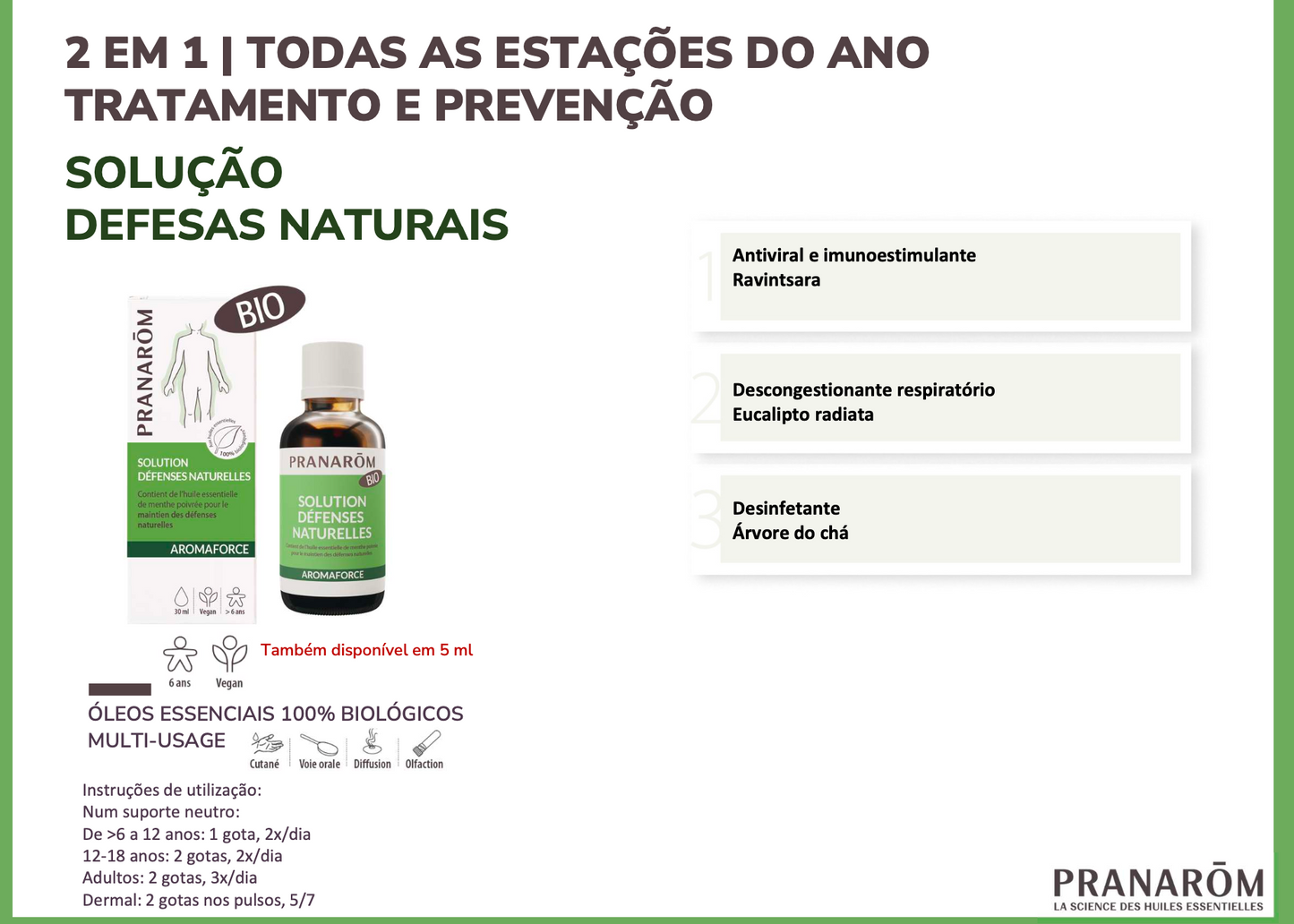 Óleos essenciais para difusor bio | defesas naturais