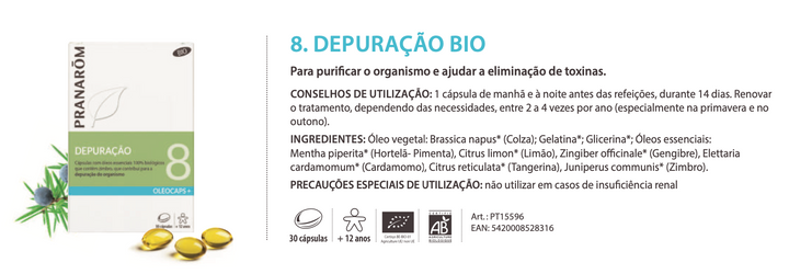 Cápsulas de Depuração 30caps (bio)