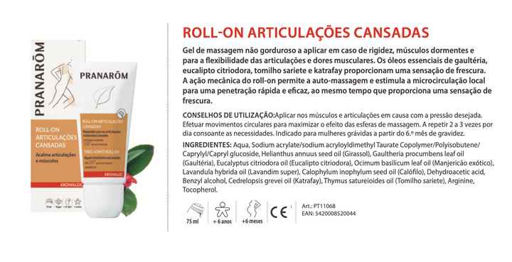 Solução Natural 🌿bio | Roll-on Articulações Cansadas