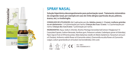 Spray nasal alergias e rinite alérgica| Allergoforce