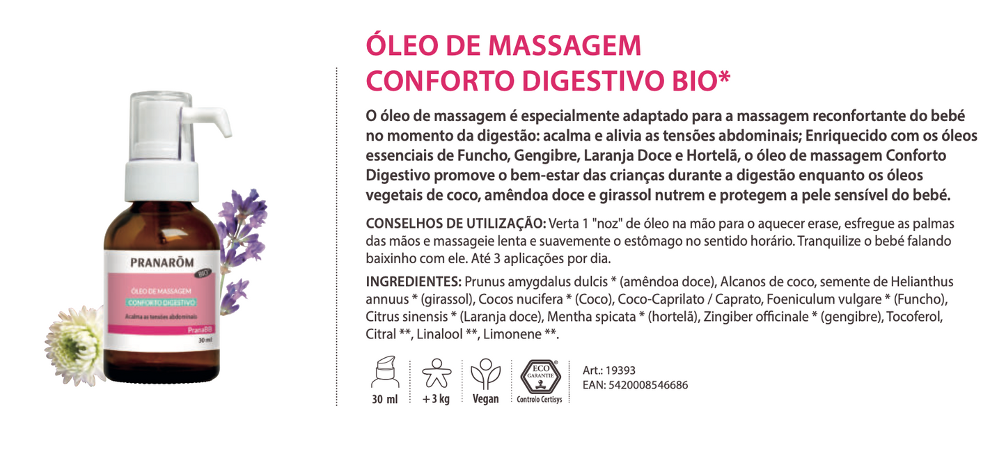 Solução Natural Bébé 30ml bio | Cólicas