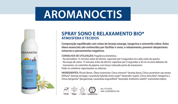 Spray Sono Relaxamento 100ml  (bio)
