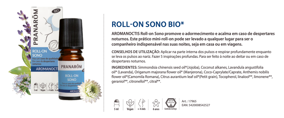Solução Natural 🌿bio | Roll-on Sono