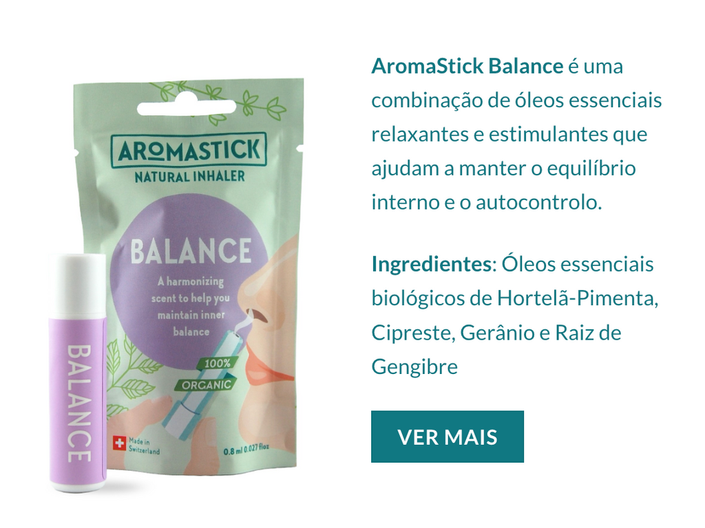 Inalador com óleos essenciais bio | pronto a usar