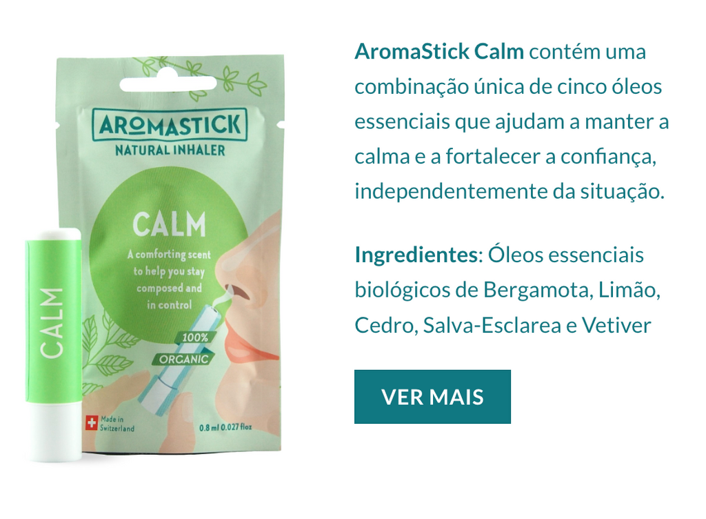 Inalador com óleos essenciais bio | pronto a usar