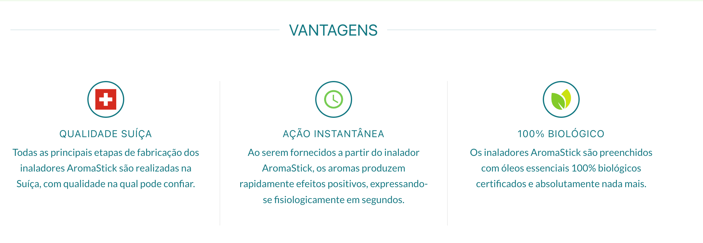 Inalador com óleos essenciais bio | pronto a usar