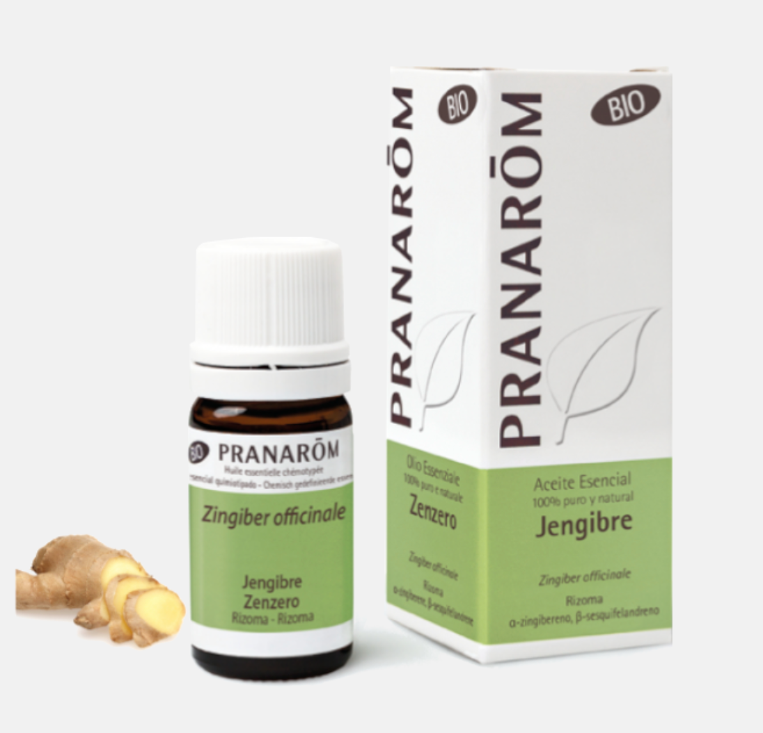 Óleo Essencial Gengibre Zingiber officinale 5ml bio