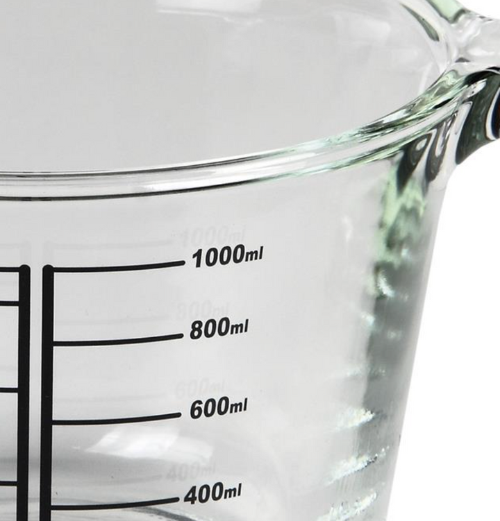 Copo Graduado 1000ml (vidro)