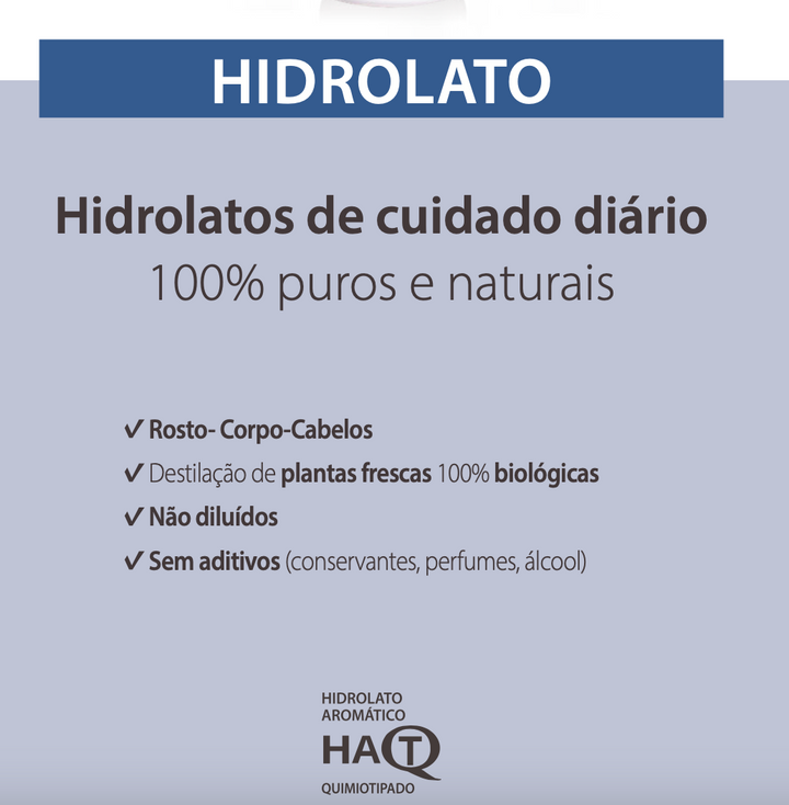 Hidrolato Árvore do Chá Melaleuca alternifolia | Spray 150ml