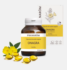Cápsulas de Óleo Vegetal Onagra Oenothera biennis 60caps bio