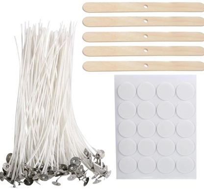 Pavios para fabrico de velas.