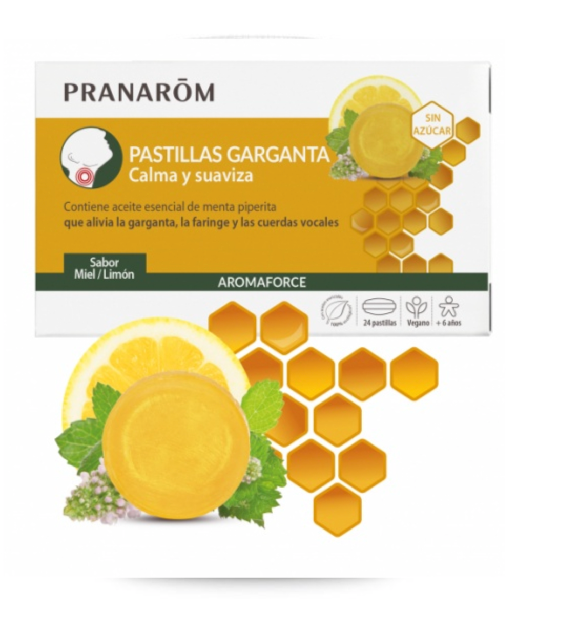 Pastilhas Garganta Limão + Mel