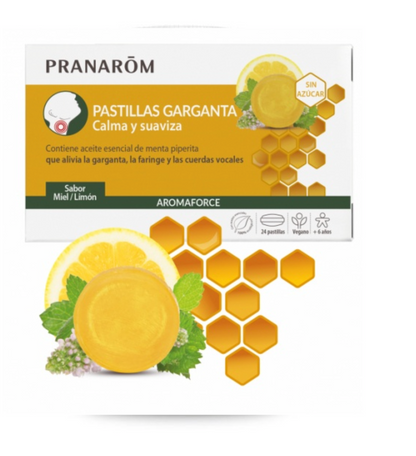 Pastilhas Garganta Limão + Mel