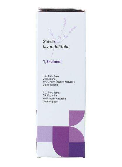 Óleo Essencial Salvia Espanha | Salvia lavandulifolia | BIO | 10ml