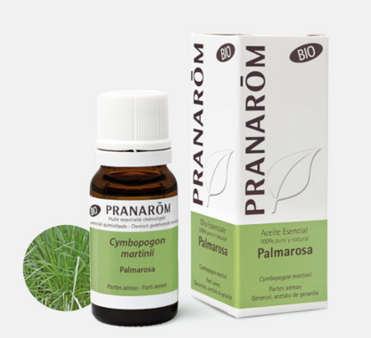 Óleo Essencial Palmarosa Cymbopogon martinii  BIO 10ml