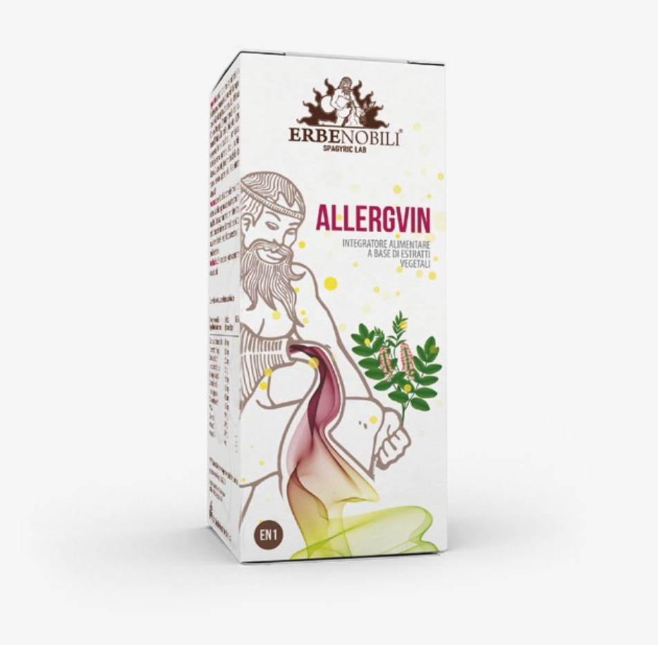 Suplemento Natural - Alergias e Imunidade | ALLERGVIN 60cps .