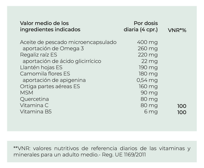 Suplemento Natural - Alergias e Imunidade | ALLERGVIN 60cps .