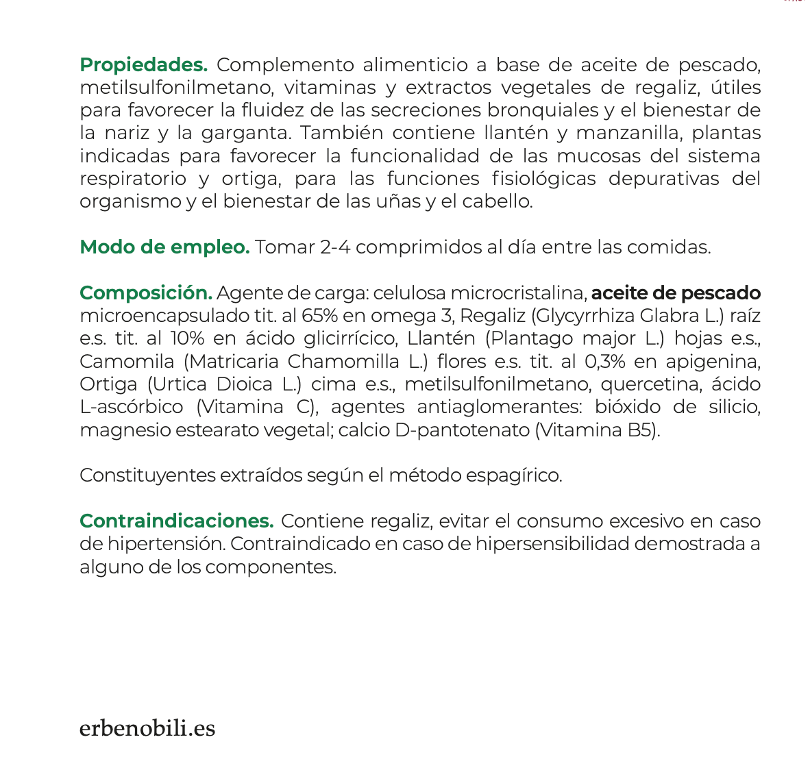 Suplemento Natural - Alergias e Imunidade | ALLERGVIN 60cps .