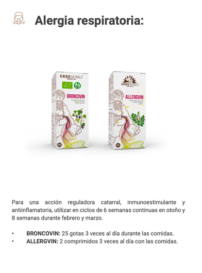 Suplemento Natural - Alergias e Imunidade | ALLERGVIN 60cps .