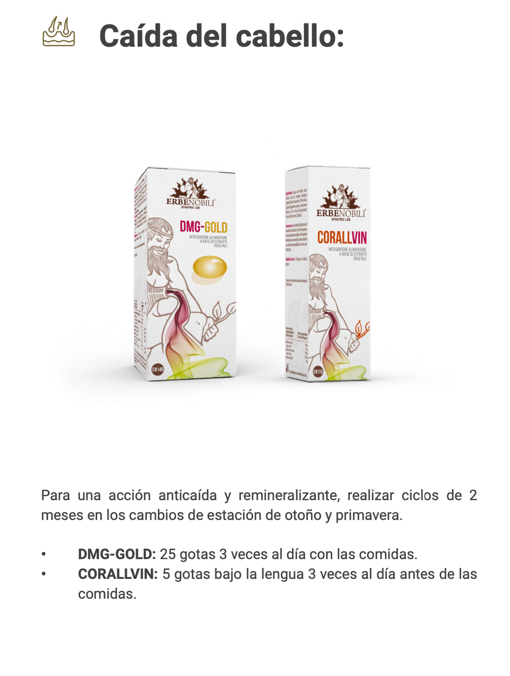 Suplemento natural DMG-Gold | Recuperação psicofísica %