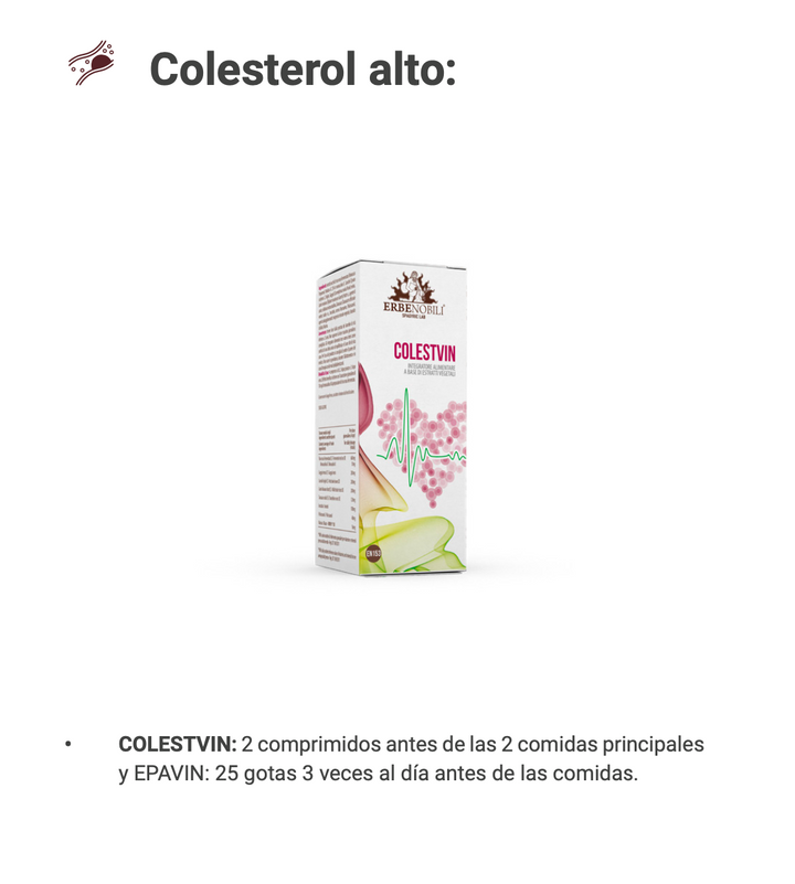 Suplemento natural - Colesterol | Colestvin 60cps *