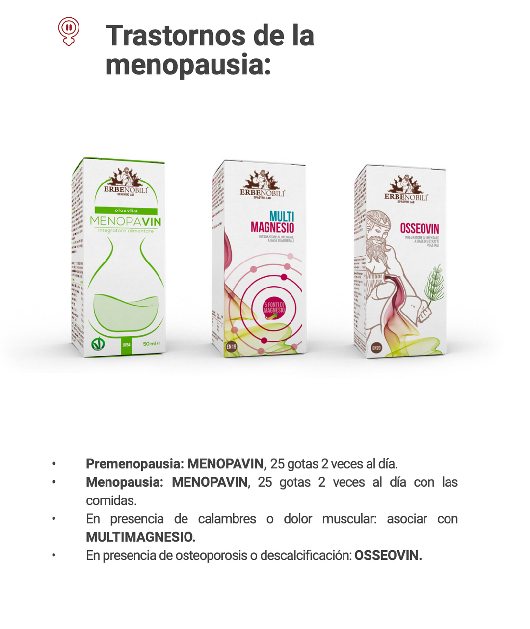 Suplemento Natural - Menopausa | MENOPAVIN 50ML