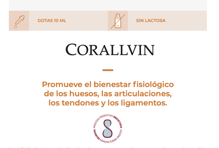 Suplemento Natural - Articulações | CORALLVIN 10ML