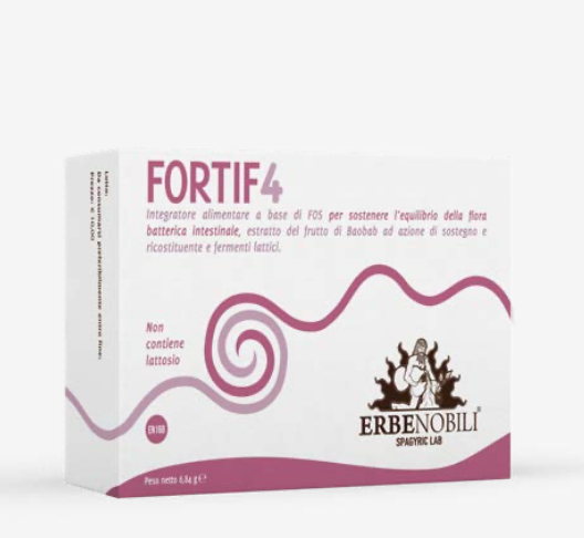 Suplemento Natural - Equilibrio Flora Intestinal | FORTIF4