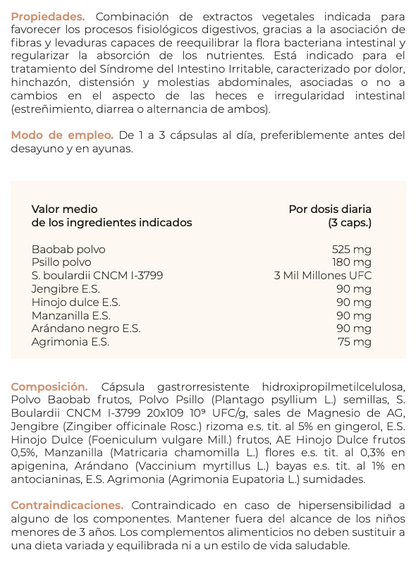 Suplemento Natural - Intestino Irregular | FORTIF PLUS
