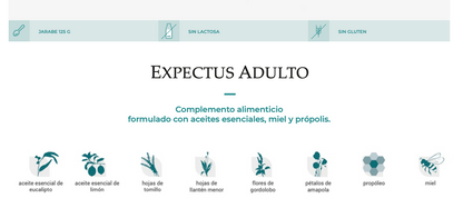 Sinergia expectoração adultos 125gr (xarope) .