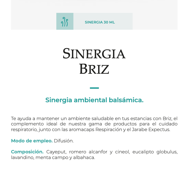 Óleos essenciais para difusor 30ml | balsâmica briz