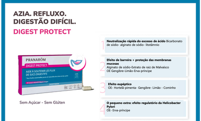 Suplemento Natural: Protetor de Estômago | Digest Protect