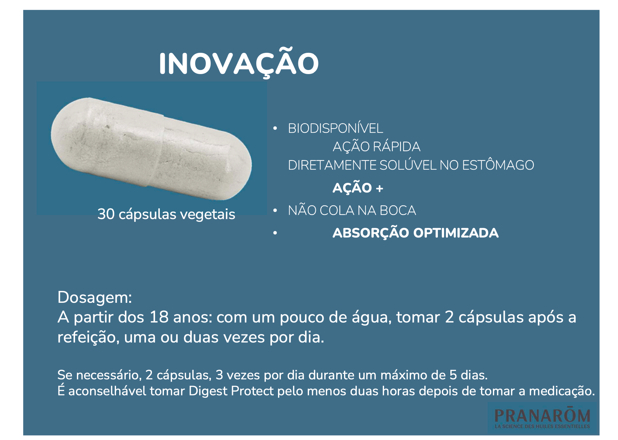 Suplemento Natural: Protetor de Estômago | Digest Protect