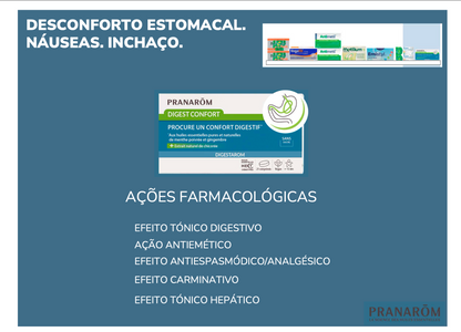 Suplemento Natural: Desconfortos Estômago | Digest Confort