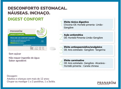 Suplemento Natural: Desconfortos Estômago | Digest Confort