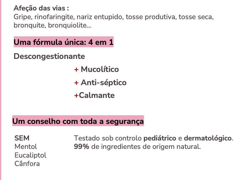 Solução Natural Bébé 40ml 🌿bio | Bálsamo Tosses e Ranhocas