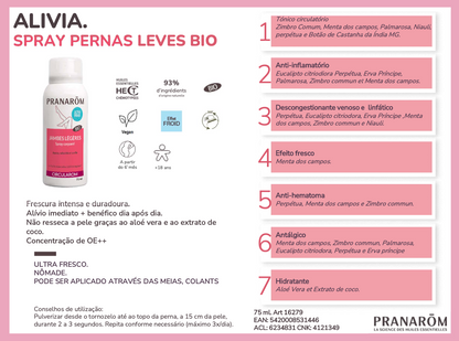 Spray circulação 75ml (bio) | Pernas Pesadas .