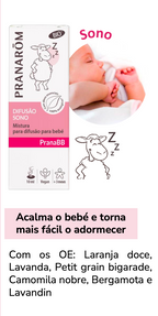 Solução Natural Bébé 10ml bio | Sono Bebé para Difusor +3M