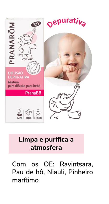 Solução Natural Bébé 10ml bio | Depuração para Difusor +3M