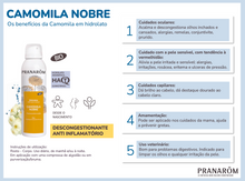 Hidrolato Camomila Nobre Anthemis nobilis | Spray 150ml