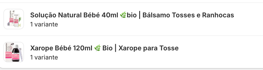 Pack Tosse Bébé: Xarope + Bálsamo Peitoral