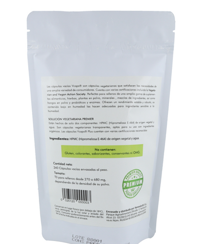 Cápsulas para óleos essenciais | vazias