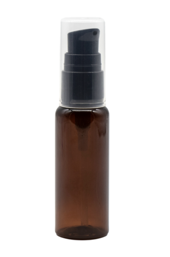 Frasco creme PET | Ambar pump 30ml ***