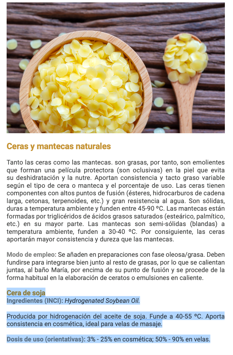 Soy wax 100g 