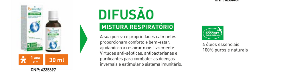 Mistura Respiratório para Difusão 30ml