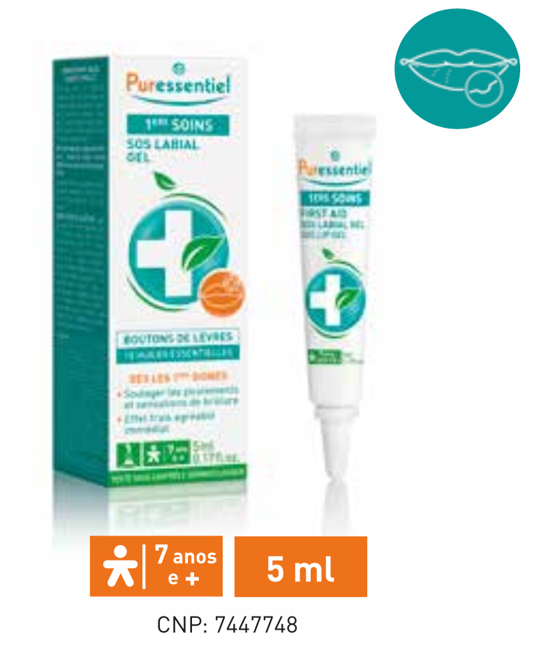 Gel S.O.S. Labial 5ml (herpes labial).