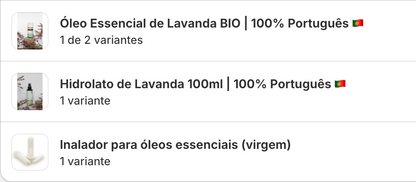 Pack Lavanda Pro Aromas  BIO 100% Português – ProAromas